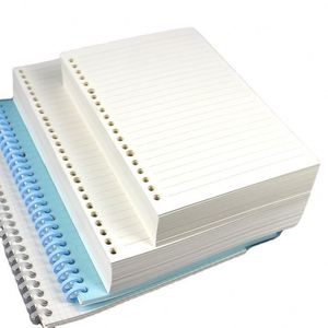 A5 Heavyweight Loose-<b>Leaf</b> Refills - Lined, Grid, Blank & English Style Inner Pages for Binder - Product Image 2