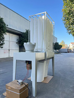 Colector de Polvo de Madera Móvil/Extractor de Polvo Móvil para Trabajos de Carpintería