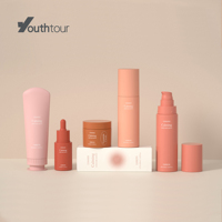 UTN 50ml-150ml OEM ODM bouteille de lotion cosmétique en plastique recyclable de couleur personnalisée pour les soins de la peau sérum tonique huile capillaire