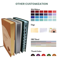 Vente directe usine : Bible catholique anglaise portable en PU, personnalisée avec textes religieux imprimés en couleur sur papier fin