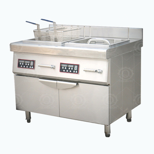 De High pour frites et morceaux de poulet frits Friteuse de grande capacité de qualité supérieure à <span class=keywords><strong>prix</strong></span> réduit - Product Image 4