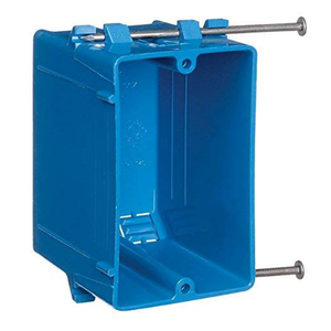 1-Gang Plastic Electrical Box, Outlet Box, Single Gang Junction Box