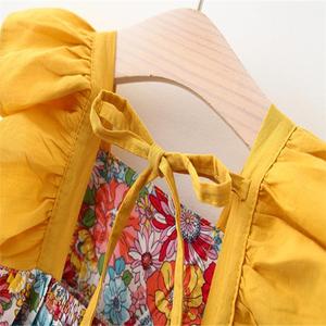 Robes d'été pour enfants de style coréen de haute qualité, motif ailes de dindon, pour bébés filles - Product Image 5