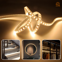 Bande LED adressable certifiée CE et RoHS, personnalisable, haute luminosité, étanche IP68, flexible, 12V 24V, pour usage extérieur