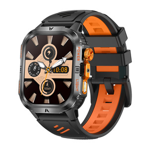Montre connectée de sport HT49 pour l'extérieur, design triple protection, appels Bluetooth, suivi de la fréquence cardiaque, de l'oxygène sanguin et de la santé - Product Image 4
