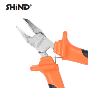Alicate Cortador de Alambre SHIND 94002, Herramienta Manual, Alicates de Corte <span class=keywords><strong>Diagonal</strong></span> de 115 mm (4.5'') - Product Image 5
