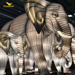 Linternas de Tela de Seda Tradicionales Chinas Grandes para Exteriores, Luces LED para Año Nuevo, Diwali, Acción de Gracias, Impermeables, para Fiestas - Product Image 3