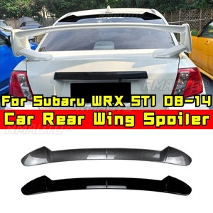 สปอยเลอร์หลังคาสำหรับรถยนต์ WRX STI อุปกรณ์ตกแต่งรถยนต์สำหรับ Subaru WRX STI ปี 2008-2014 ชิ้นส่วนดัดแปลงสปอยเลอร์หลังคา - Product Image 1