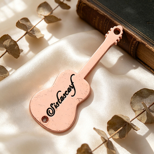 Zinc Alloy Hand Stitched Metal Trademark <b>Plate</b> Custom Personalized Logo Letter Metal <b>Name</b> Sign for Clothing Handbag Luggage Deco - Product Image 2