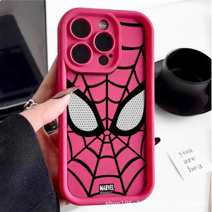 Ốp điện thoại silicon in hình tùy chỉnh, chống rơi, họa tiết siêu anh hùng hoạt hình thời trang dành cho <span class=keywords><strong>iPhone</strong></span> 17, 16, 15, 14, 13, 12, 11 Pro Max - Product Image 5