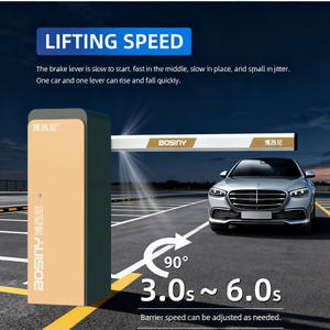 Portone intelligente della barriera del braccio dell'acciaio inossidabile con la protezione regolabile di velocità del servomotore IP67 per il parcheggio elettrico - Product Image 4