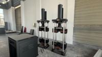 Máquina de Ensayo Universal Electrohidráulica de Alta Rigidez y Espacio Único para Pruebas de Tracción en Barras y Placas Metálicas