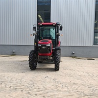جرار زراعي رباعي الدفع 50 PS Tractor Moteur ديزل C Laboureur De 50HP Pertanian Trator