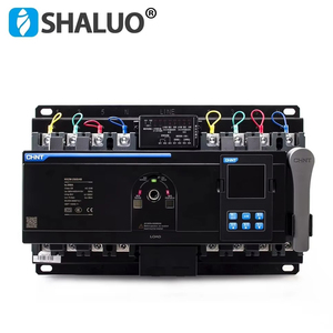 Piezas de Generador <span class=keywords><strong>CHNT</strong></span> NXZM-125S/4B Serie 125A 160A 250A 400A 630A 4P Interruptor de Transferencia Automática de Doble Potencia para Generador Ats - Product Image 1