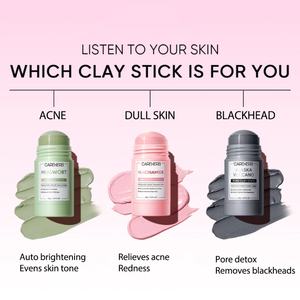 Masque Purifiant Visage en Argile Volcanique d'Alaska – Nettoyant Profond des Pores, Anti-Points Noirs, Anti-Acné à l'Armoise et Niacinamide, Stick Éclaircissant - Product Image 2