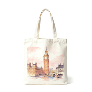 Wholesale Small Moq Eco-Friendly Reusable Nature Custom Logo Print Drawstring Shopping Tote Canvas Cotton Bag - Product Image 2