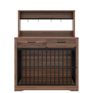 Hiện đại con chó bằng gỗ Thùng đồ nội thất với cửa trượt ngăn kéo móc & điện cửa <span class=keywords><strong>h</strong></span>àng-Bảng phụ cho không gian nhỏ - Product Image 5