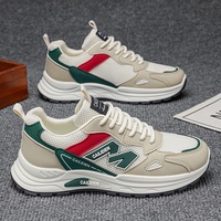 Chaussures de sport respirantes pour hommes, augmentant la taille, tendance et multifonctionnelles, à semelle souple et épaisse, décontractées