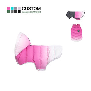 निर्माता थोक कस्टम लोगो गर्म चिंतनशील शीतकालीन कुत्ते कोट - Product Image 1