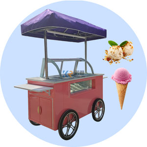 Chariot de nourriture électrique 2025, chariot à glaces, stand de marché, camion de nourriture, camion de vente de sucettes glacées en Europe à vendre - Product Image 6
