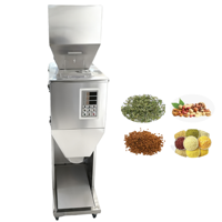 Machine de remplissage automatique pour café, farine, poudre, sucre, graines, thé, maïs soufflé, noix, riz, épices, avec pesage et emballage en sachet