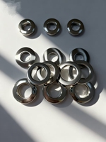 Fabricant d'usine de luxe presse Fit oeillets or argent métal rivet oeillets matériel oeillet sac oeillet