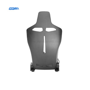 Asientos de coche personalizados de fibra de carbono seca con borde rojo para McLaren 720S 540C 650S MSO Senna con tela Alcantara - Product Image 3