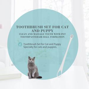 Juego de 4 Cepillos de Dientes Ecológicos de Plástico para Gatos y <span class=keywords><strong>Cachorros</strong></span> de Marca Privada para Higiene Bucal - Product Image 6