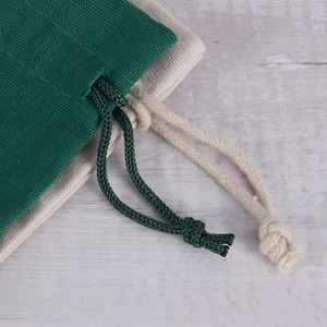 Bolsa de Algodón con Cordón para Empaque de Accesorios para el Cabello Personalizados PERFECTUSM, Logotipo Serigrafiado, Ecológica, Segura, Guangdong - Product Image 6