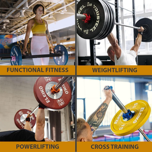 Meilleure vente coloré ouvert verrouillage rapide 50mm pinces de collier d'haltères accessoires d'équipement de fitness serrures d'haltères - Product Image 5