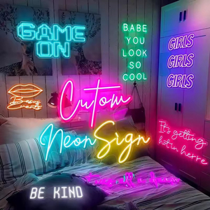 Free Design Neon Sign Neon Sign Custom Led Illuminated Sign for Shop Light up - Product Image 1