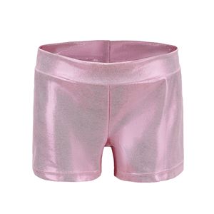 Custom <strong>Gymnastics</strong> Leotard Set with Metallic <strong>Shorts</strong> for Girls Kids Women Dance Cheerleading Practice Pant - Product Image 5