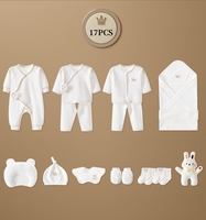 Coffret Cadeau Bébé de Haute Qualité pour Nouveau-Né 0-3 Mois, Vêtements Bébé 100% Coton – Ensemble de 15 à 20 Pièces