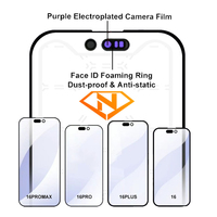 Novecel pour iPhone 18 Pro Max – Vitre OCA extérieure avant pour iPhone 13, 14, 15, 16, 17 Pro Max – Remplacement d'écran LCD pour téléphone portable
