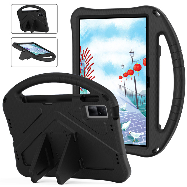 Unique Handle for Xiaomi Redmi Pad 10.6 2022 EVA Shockproof Tablet Case with Holder Protective Cover for Redmi Pad Cover