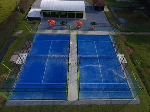 2024 SSPADEL Direct Factory Supply Court de tennis à pagaie en acier avec toit pour <span class=keywords><strong>acheter</strong></span> Paddle Court Padel Tennis - Product Image 6