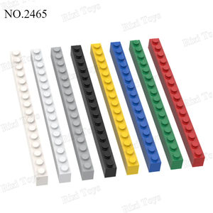 2465ตัวต่อเพื่อการศึกษาชิ้นส่วนอิฐหนาแบบทำมือบล็อกตัวต่อขนาด<span class=keywords><strong>เล</strong></span>็กสำหรับเด็กขนาด1x16 - Product Image 2