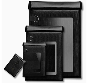 파라데이 폰 케이스 GPS 모바일 컴퓨터 신호 차단 방수 <span class=keywords><strong>EMF</strong></span> 차폐 폰 RFID 신호 차단 파라데이 파우치 - Product Image 1