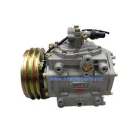 Compresor de Aire Acondicionado Original de Alta Resistencia Unicla de 12v 24v para Automóviles, Autobuses y Vehículos
