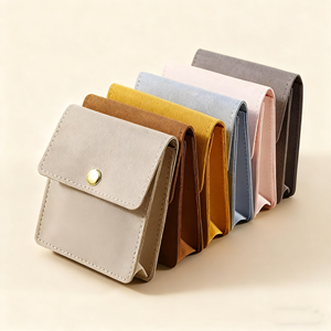 Bolsa de Joyería Personalizada de Microfibra Gruesa con Botones, Bolsa de Joyería Impresa Personalizada para Anillos, Broches y Pulseras - Product Image 4