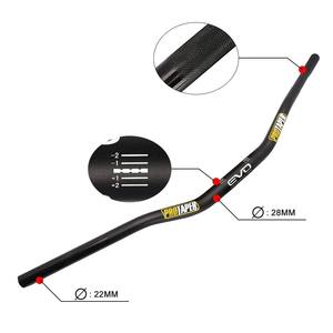 Guidon de moto 1 1/8 pouces Fat Bar 28 mm pour Yamaha KTM SX SXF EXC <span class=keywords><strong>Honda</strong></span> CRF Kawasaki KLX <span class=keywords><strong>Motocross</strong></span> Dirt Pit Bike - Product Image 2