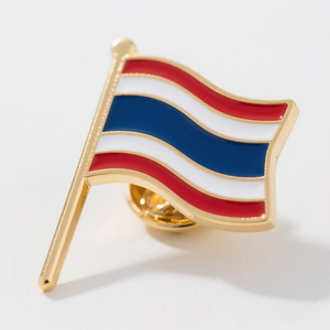 Broche de fábrica fabricante alfileres de solapa de esmalte personalizados a granel lindo País de dibujos animados duro Bandera de España Pin de esmalte - Product Image 3
