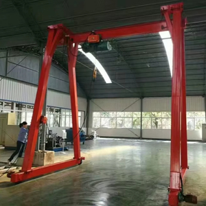 Grue à portique à roues universelles sans rails avec type à poussée manuelle ou moteur électrique - Product Image 1