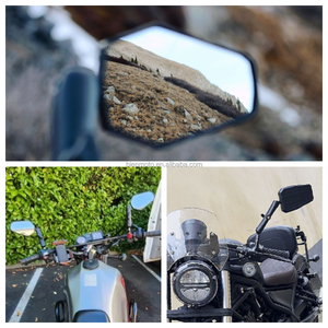 Espejo lateral de aventura, <span class=keywords><strong>espejos</strong></span> todoterreno para <span class=keywords><strong>moto</strong></span>, <span class=keywords><strong>espejos</strong></span> retrovisores <span class=keywords><strong>plegables</strong></span> para motocicleta para Honda Yamaha Kawasaki Enduro KTM Suzuki - Product Image 2