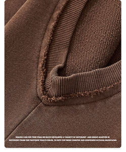 Популярная с фабрики многоцветная кофта из чистого хлопка с капюшоном, мужская и женская рубашка с коротким рукавом, на заказ - Product Image 6