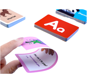 Sıcak satış erken çocukluk eğitimi Flash kart numarası şekil hayvan alfabe renk eğitim bellek bilişsel aydınlanma kartı - Product Image 6