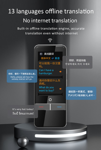 Dispositivo Traductor Inteligente con Sistema Android F6 y Cámara, Traducción <span class=keywords><strong>de</strong></span> Voz en 139 Idiomas, Compatible con Traducción Fuera <span class=keywords><strong>de</strong></span> Línea y <span class=keywords><strong>de</strong></span> Fotos - Product Image 3