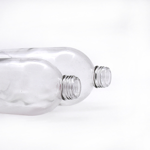 150ml 250ml 350ml 500ml Empty <strong>Small</strong> Mouth Clear Frosted Boston Round Beverage Juice Kombucha <strong>Glass</strong> <strong>Bottle</strong> - Product Image 4