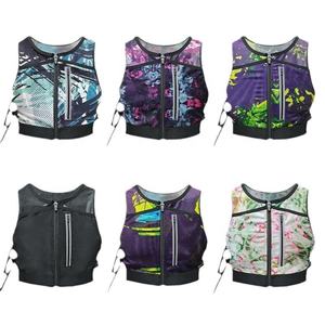 Chaleco de Running Ultraligero, Ajustable, Transpirable, de Malla, para Montañismo, Jogging, Ciclismo, con Bolsas de Hidratación Expandibles - Product Image 2