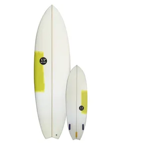 Placas de surf personalizadas de fibra de vidro curta placa de espuma pu